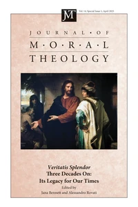 Cover of Journal of Moral Theology, Volume 14, Special Issue 1