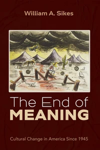 Cover of The End of Meaning