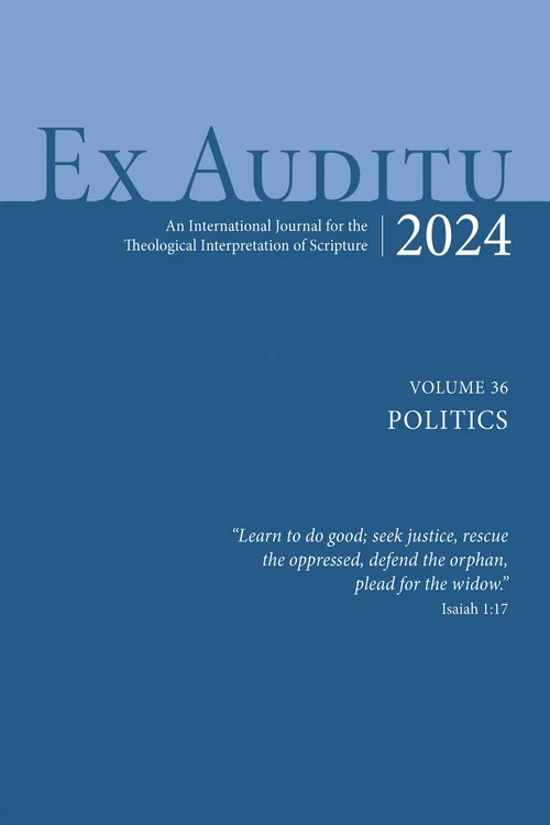 Cover of Ex Auditu - Volume 36