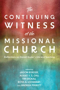 Cover of The Continuing Witness of the Missional Church