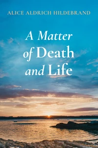 Cover of A Matter of Death and Life