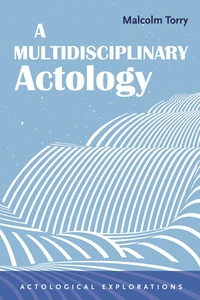 Cover of A Multidisciplinary Actology