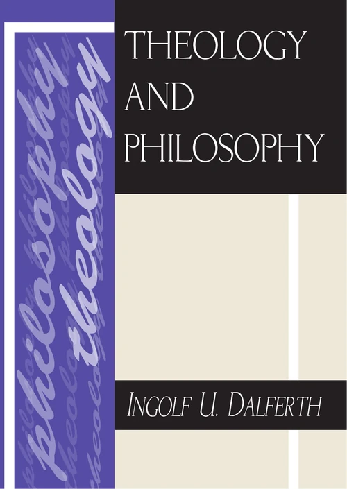Cover of Theology and Philosophy