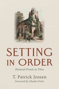 Cover of Setting in Order