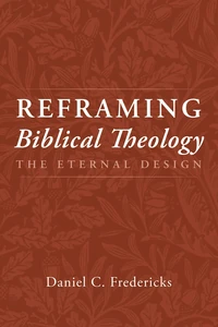 Cover of Reframing Biblical Theology
