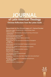Cover of Journal of Latin American Theology, Volume 20, Numbers 1-2