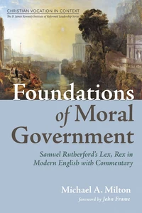 Cover of Foundations of Moral Government