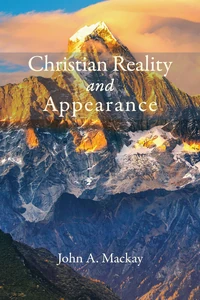 Cover of Christian Reality and Appearance
