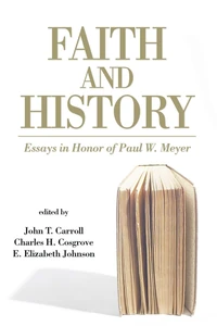 Cover of Faith and History