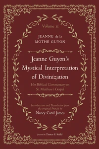Cover of Jeanne Guyon’s Mystical Interpretation of Divinization, Volume 2