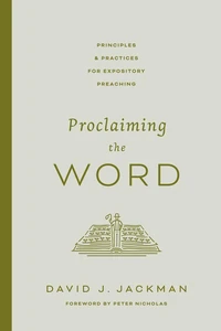 Cover of Proclaiming the Word