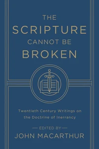 Cover of The Scripture Cannot Be Broken