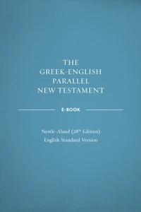Cover of Greek-English Parallel New Testament