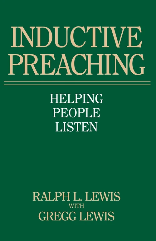 Cover of Inductive Preaching