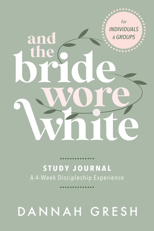 Cover of And the Bride Wore White Study Journal