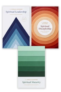 Cover of Spiritual Leadership, Spiritual Discipleship, Spiritual Maturity Set of 3 Sanders books