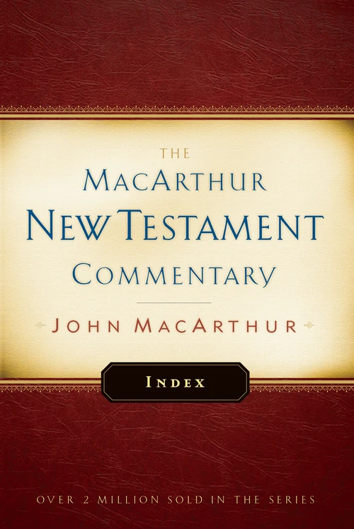 Cover of MacArthur New Testament Commentary Index