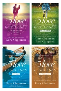 Cover of 5 Love Languages, 5 Love Languages for Men, 5 Love Languages of Teenagers, 5LL of Children Set