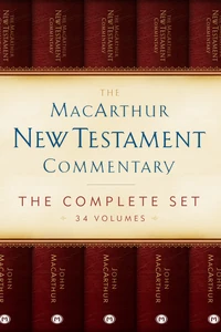 Cover of The MacArthur New Testament Commentary Set of 34 volumes