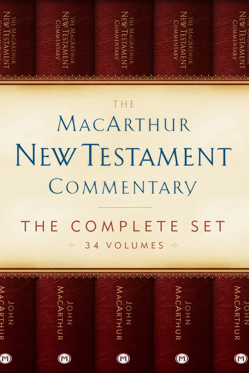Cover of The MacArthur New Testament Commentary Set of 34 volumes