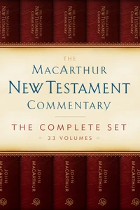 Cover of The MacArthur New Testament Commentary Set of 33 volumes
