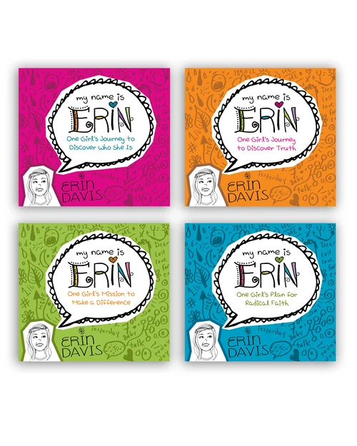 Cover of My Name is Erin - shrinkwrapped set of 4 books
