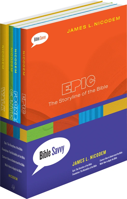 Cover of Bible Savvy Set of 4 books