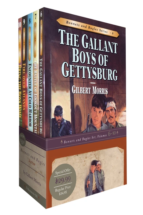 Cover of Bonnets and Bugles Series Books 6-10