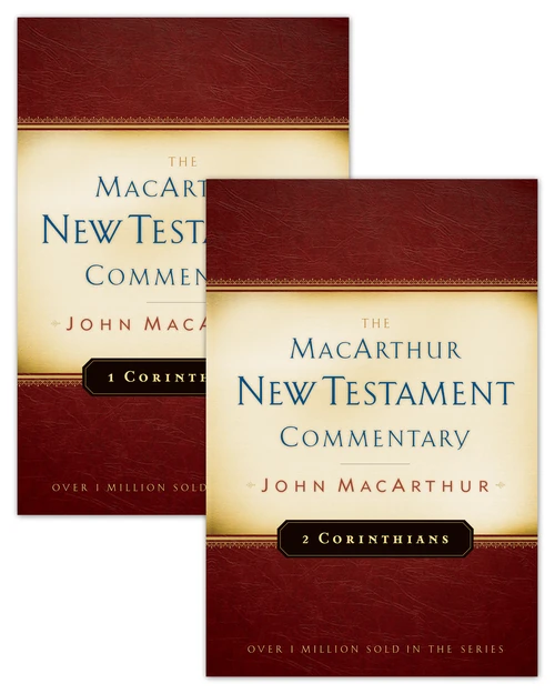 Cover of 1 & 2 Corinthians MacArthur New Testament Commentary Set