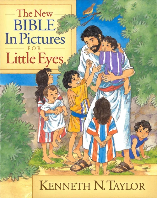 Cover of The New Bible in Pictures for Little Eyes