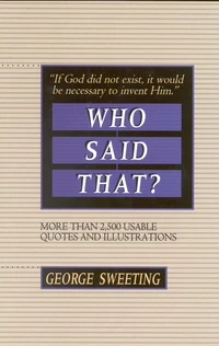 Cover of Who Said That?