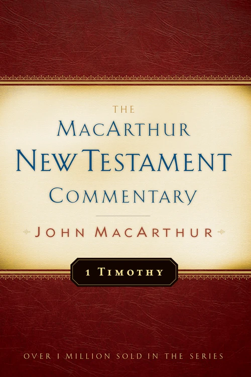 Cover of 1 Timothy MacArthur New Testament Commentary