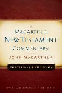 Cover of Colossians and Philemon MacArthur New Testament Commentary