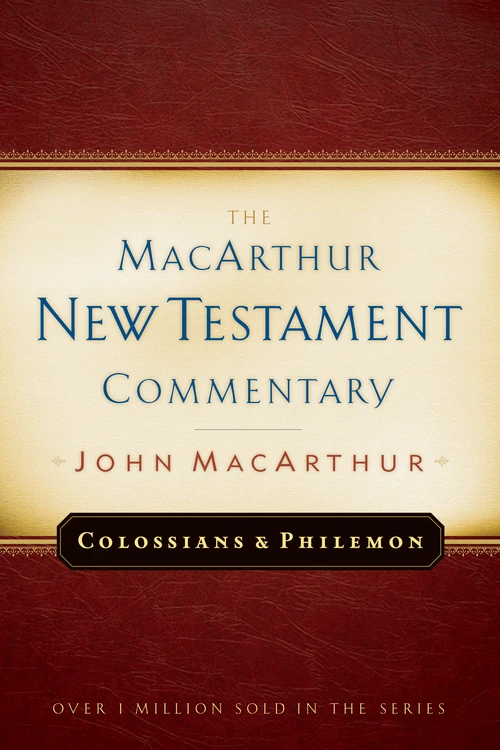 Cover of Colossians and Philemon MacArthur New Testament Commentary