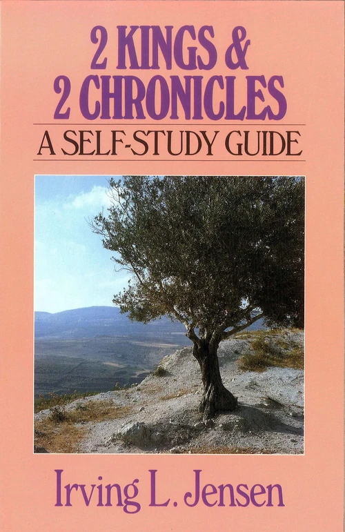 Cover of Second Kings & Chronicles- Jensen Bible Self Study Guide
