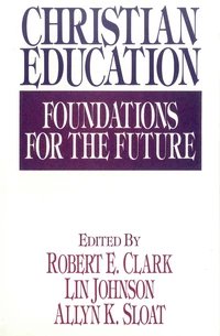 Cover of Christian Education