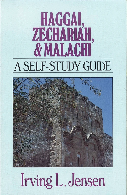 Cover of Haggai, Zechariah & Malachi- Jensen Bible Self Study Guide