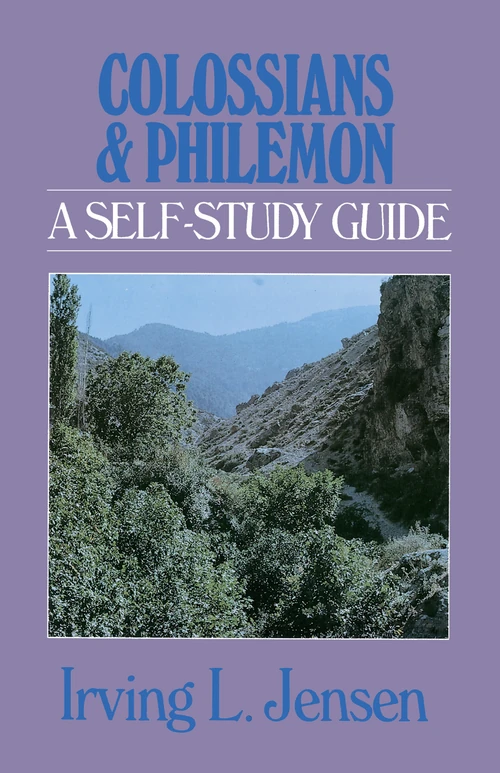 Cover of Colossians & Philemon- Jensen Bible Self Study Guide
