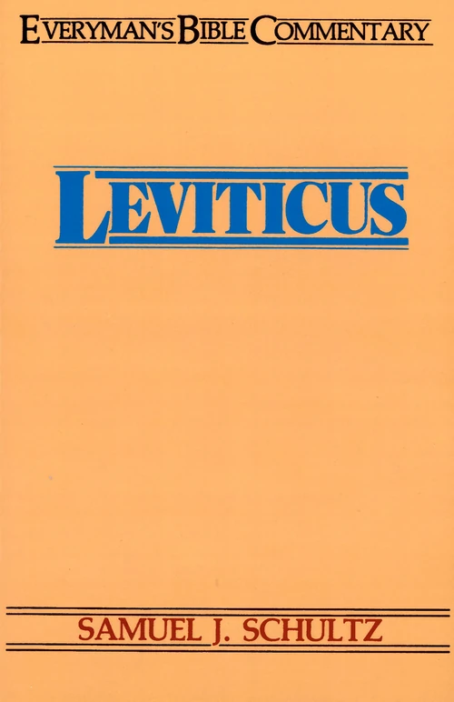 Cover of Leviticus- Everyman's Bible Commentary