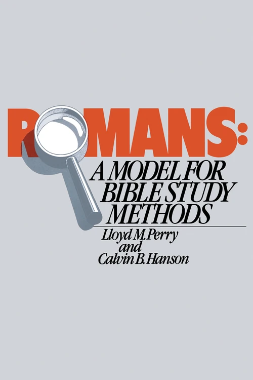 Cover of Romans: A Model for Bible Study Methods