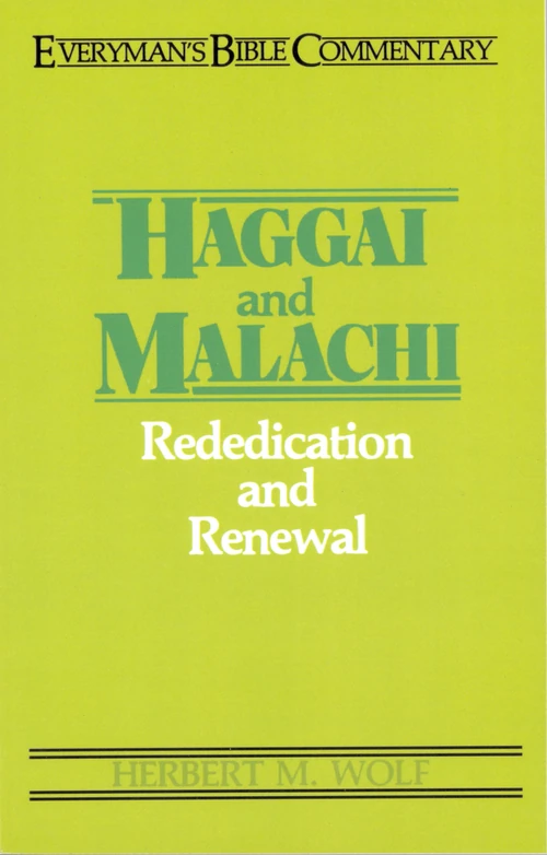 Cover of Haggai & Malachi- Everyman's Bible Commentary
