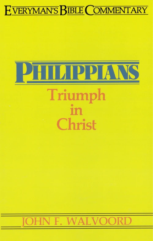 Cover of Philippians- Everyman's Bible Commentary