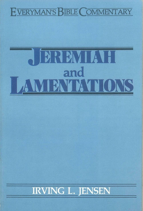 Cover of Jeremiah & Lamentations- Everyman's Bible Commentary