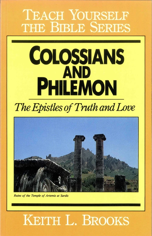 Cover of Colossians & Philemon- Teach Yourself the Bible Series