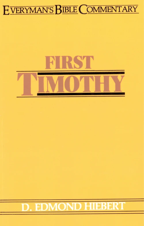 Cover of First Timothy- Everyman's Bible Commentary