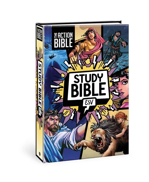Cover of The Action Bible Study Bible ESV