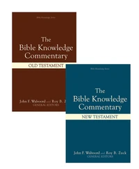 Cover of Bible Knowledge Commentary (2 Volume Set)