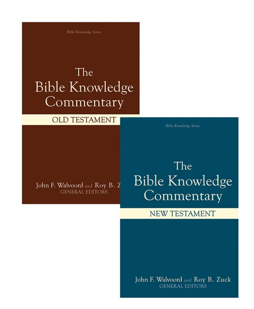 Cover of Bible Knowledge Commentary (2 Volume Set)