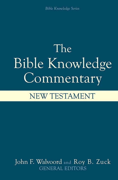 Cover of Bible Knowledge Commentary