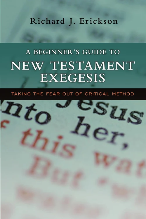 Cover of A Beginner's Guide to New Testament Exegesis